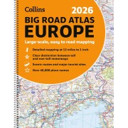 Europa Big Road Atlas Collins 2026 A3 Spiral